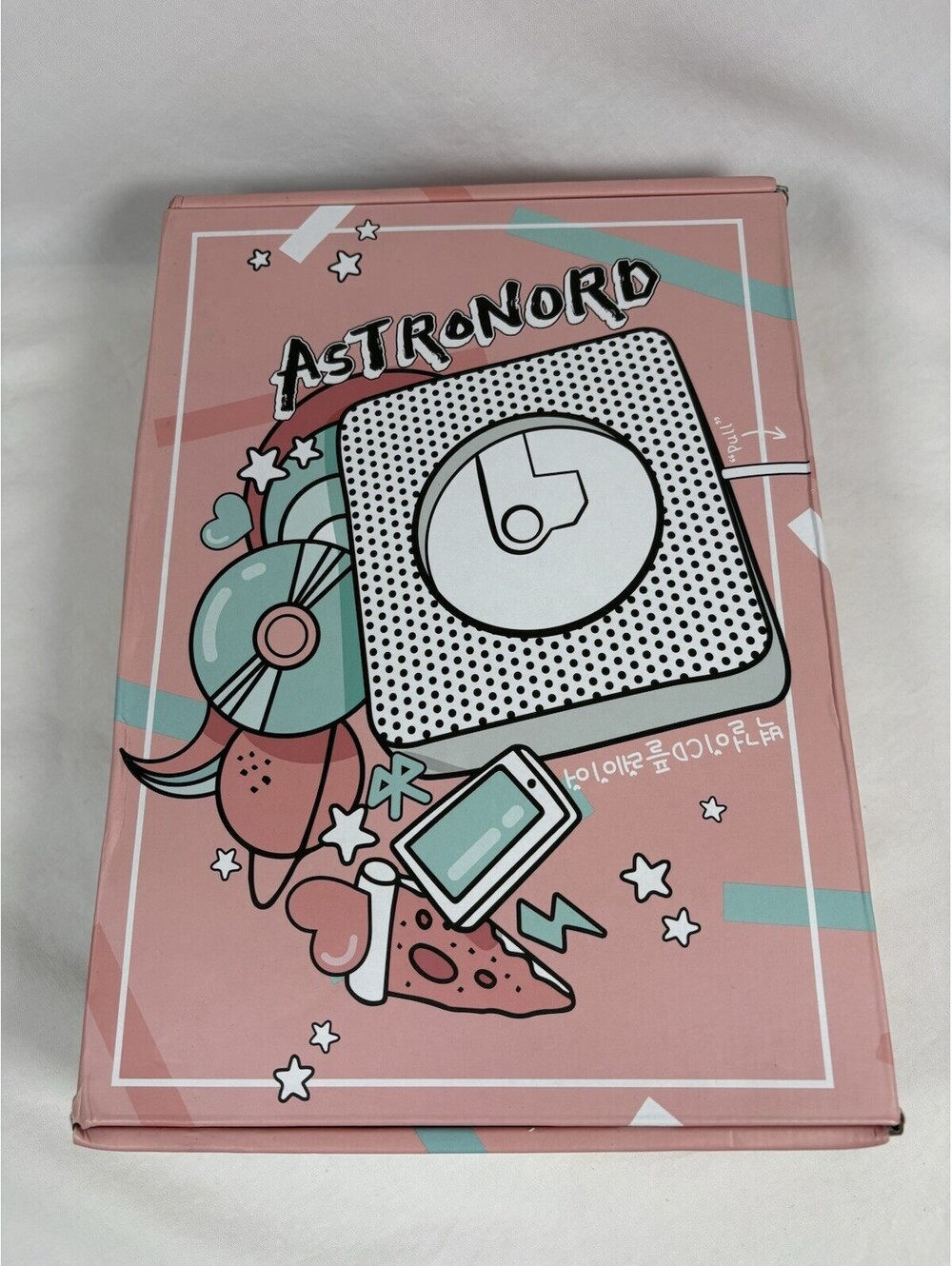 Astronord CD Player White with Accessories, Single Disc, Home Audio, CD Format